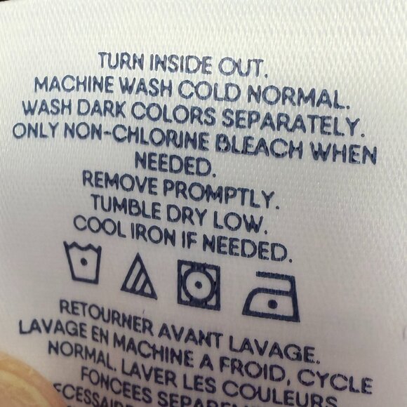 Women's‎ LANDS' END "Serious Sweats" Colorblock Pullover Sweatshirt- Size S - Picture 9 of 10